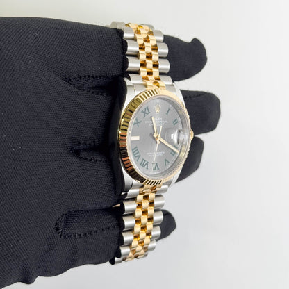 Rolex Datejust 36mm Wimbledon Dial Watch Ref# 126233