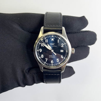 IWC Pilot Mark XVII Le Petit Prince 40mm Blue Dial Watch Ref# IW327010