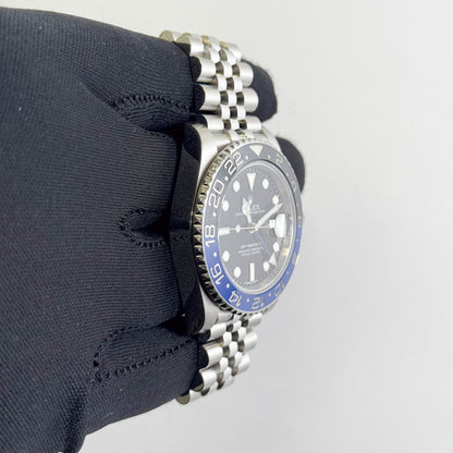 Rolex GMT-Master II "Batgirl" 40mm Black Dial Watch Ref: 126710BLNR