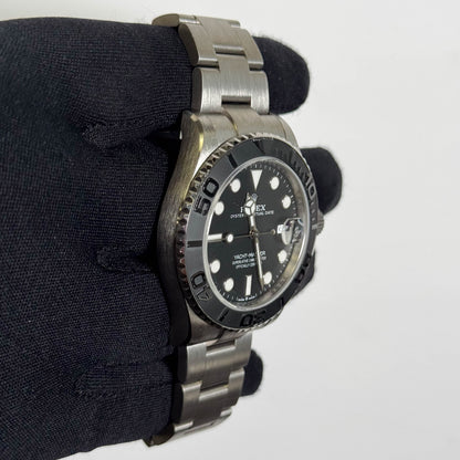 Rolex Yacht-Master 42mm Black Dial Watch Ref# 226627 - Happy Jewelers Fine Jewelry Lifetime Warranty