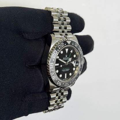 Rolex GMT-Master II 40mm Black Dial Watch Ref# 126710GRNR - Happy Jewelers Fine Jewelry Lifetime Warranty