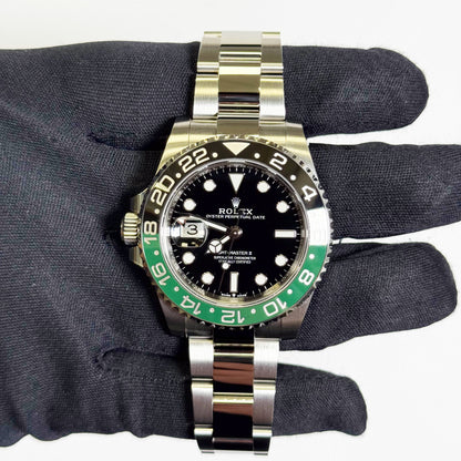 Rolex GMT-Master II 40mm Black Dial Watch Ref# 126720VTNR - Happy Jewelers Fine Jewelry Lifetime Warranty