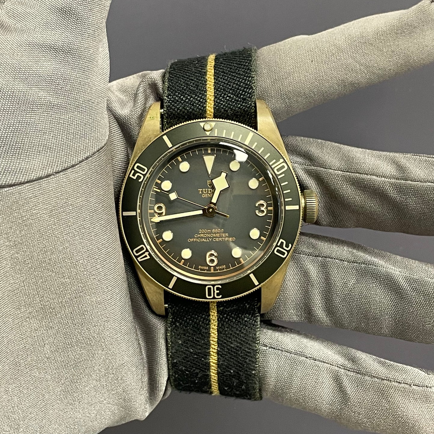 Tudor Black Bay 43mm Slate Grey Dial Watch Reference #: M79250BA