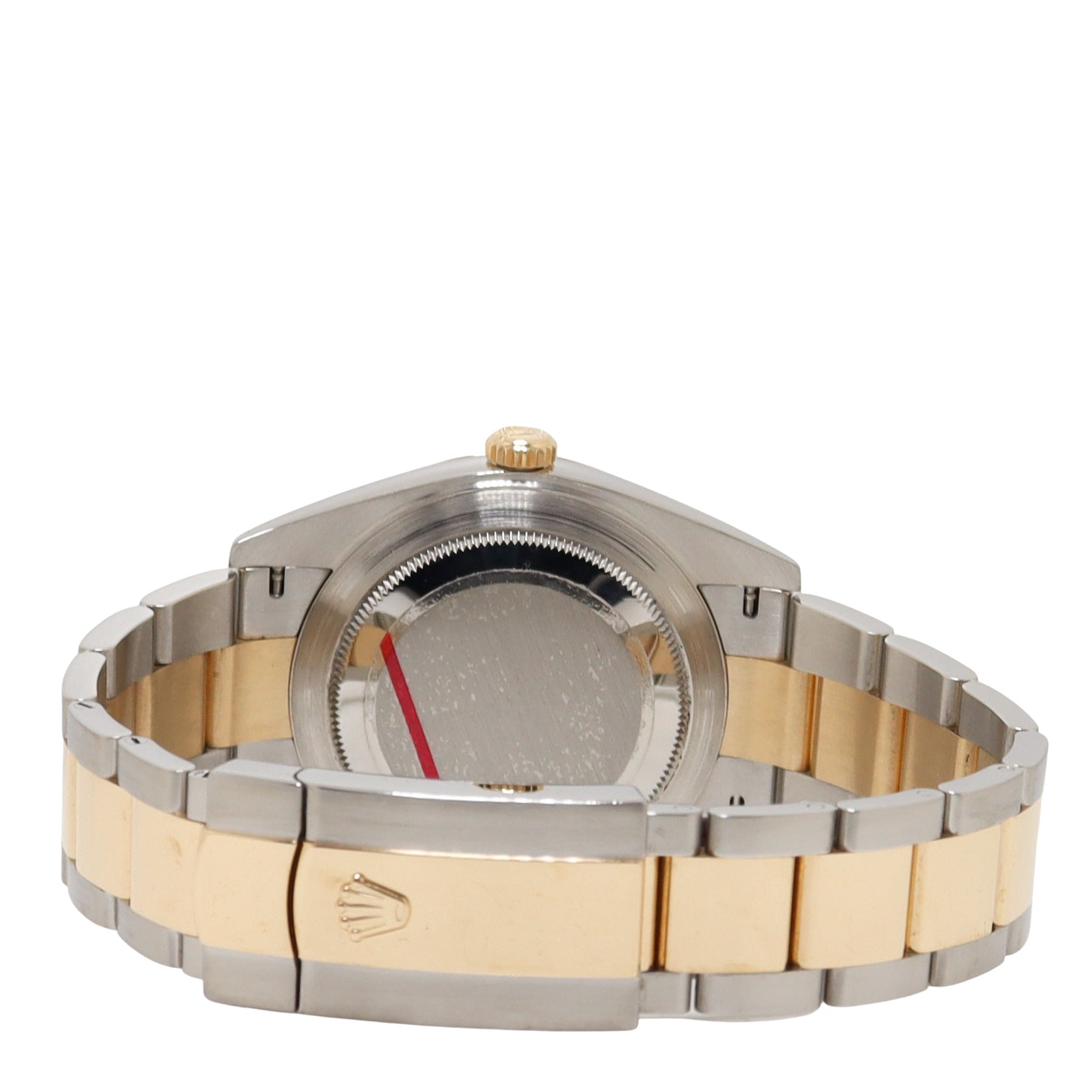 Rolex Datejust 41mm Yellow Gold & Stainless Steel Black Stick Dial Watch Reference# 126333 - Happy Jewelers Fine Jewelry Lifetime Warranty