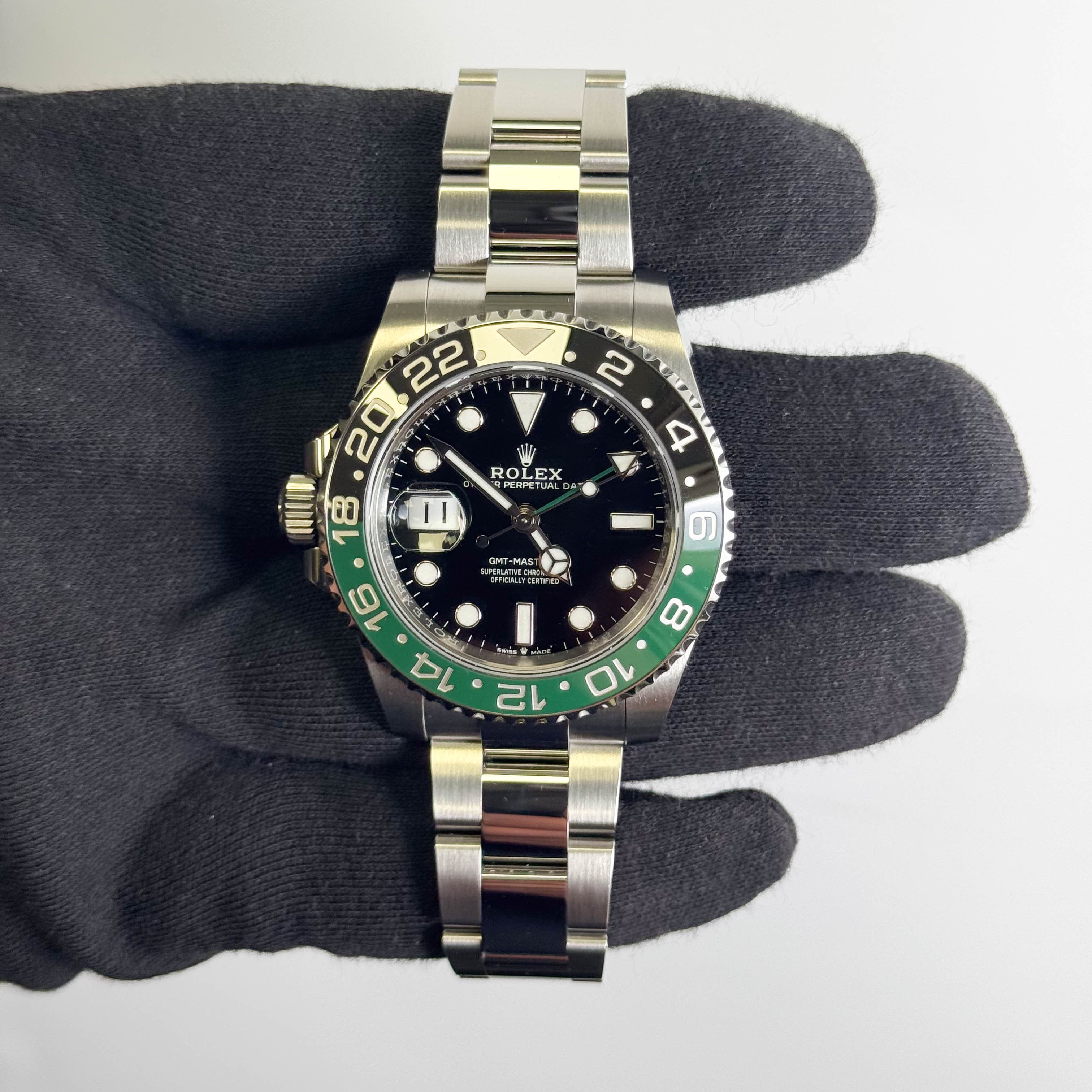 Rolex GMT-Master II 40mm Black Dial Watch Ref# 126720VTNR