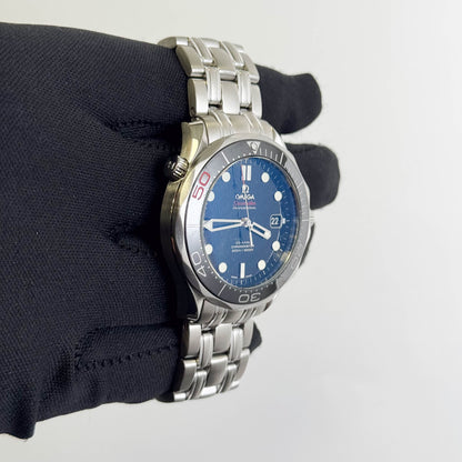 Omega Seamaster Diver 300m "007 Edition" Black 007 Dial Watch Ref# 212.30.41.20.01.005