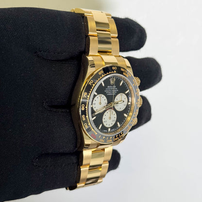 Rolex Daytona Le Mans 40mm Black Dial Watch Ref# 126528LN - Happy Jewelers Fine Jewelry Lifetime Warranty