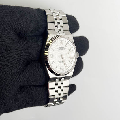 Rolex Land-Dweller 40mm White Dial Watch Ref# 127334
