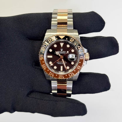 Rolex GMT-Master II 40mm Black Dial Watch Ref# 126711CHNR - Happy Jewelers Fine Jewelry Lifetime Warranty