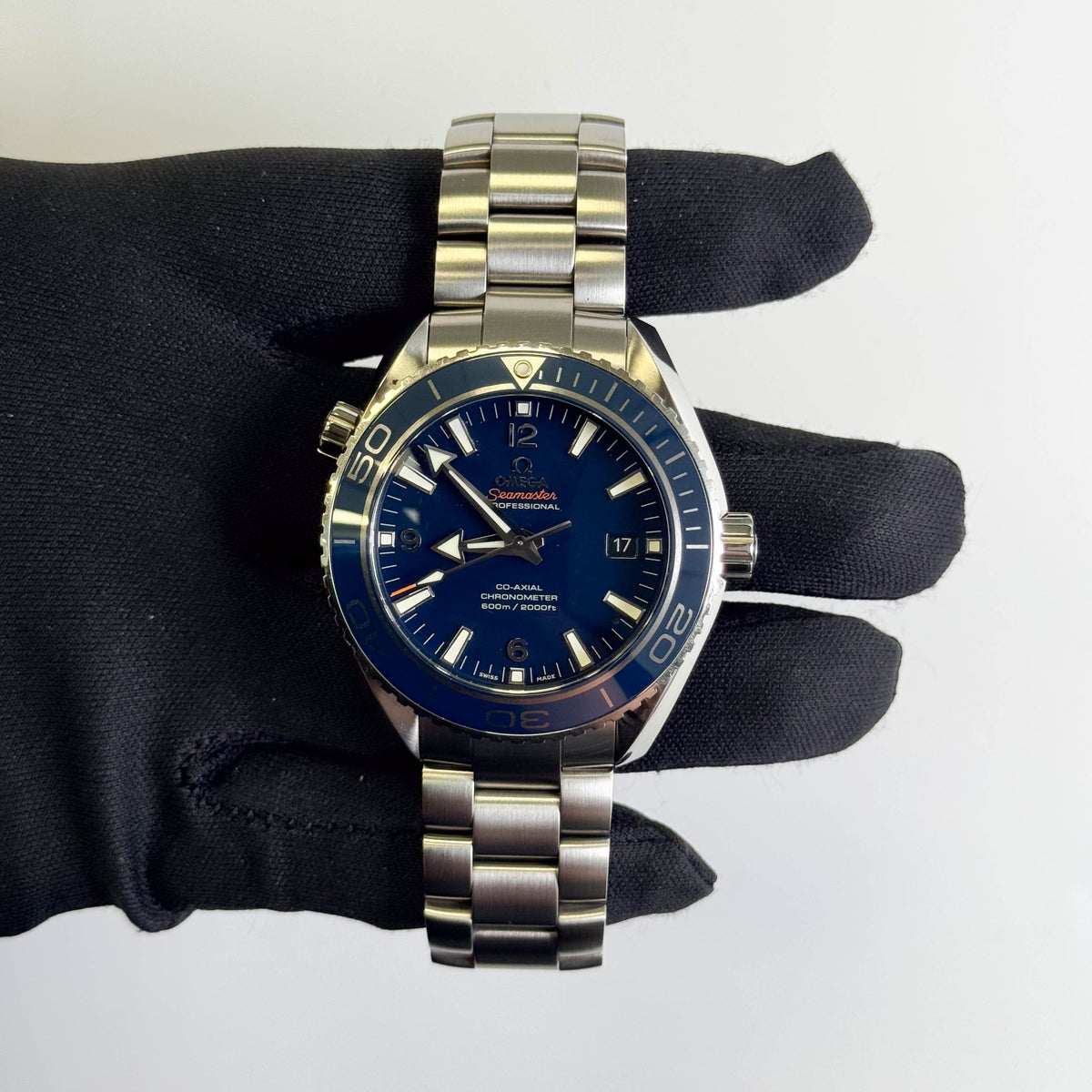 Omega Seamaster 45.5mm Blue Dial Watch Ref# 232.90.46.21.03.001