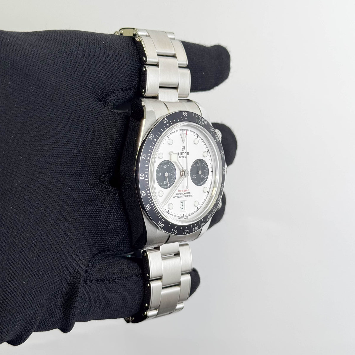 Tudor Black Bay Chrono 41mm White Dial Watch Ref# 79360N