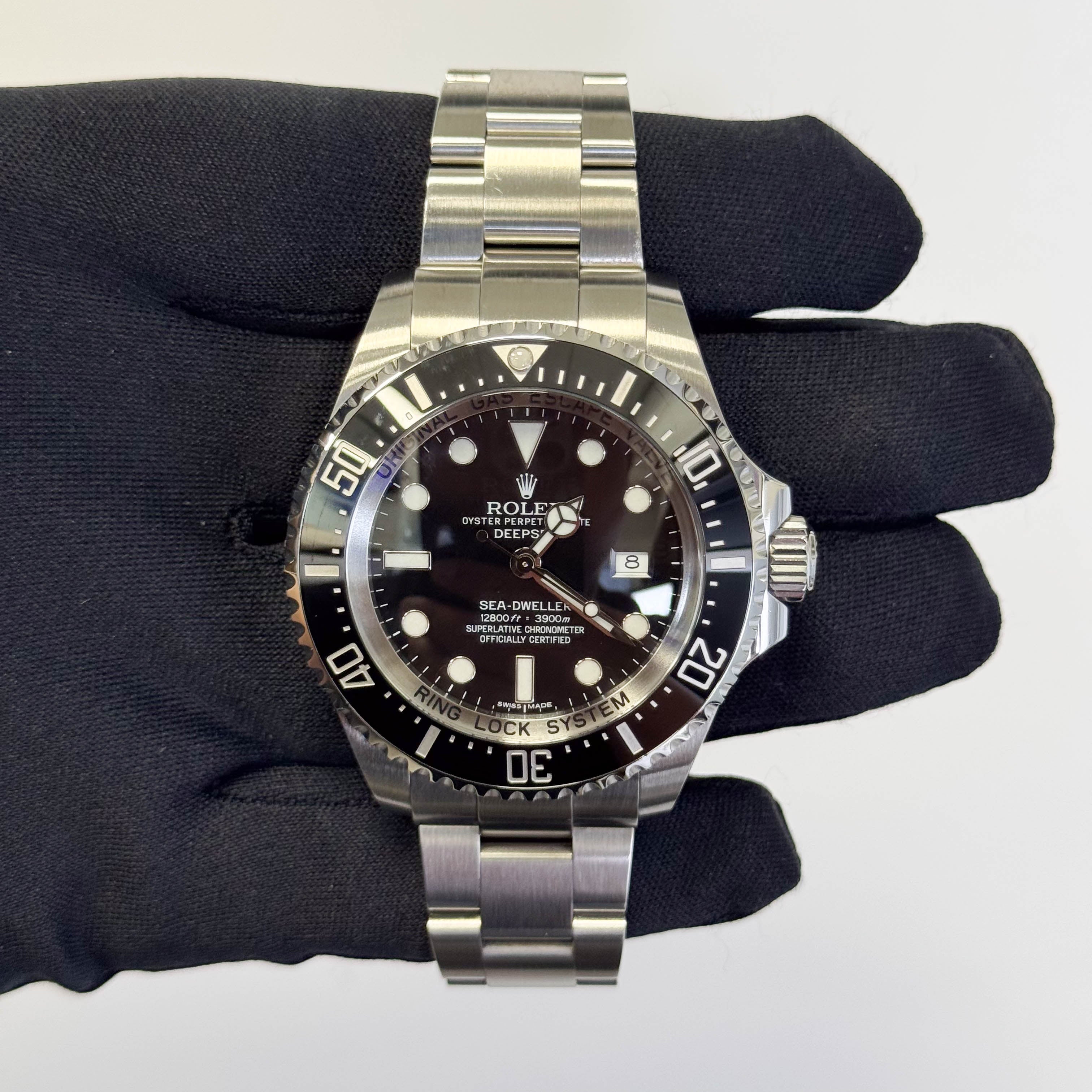 Rolex Sea-Dweller 44mm Black Dial Watch Ref# 116660 - Happy Jewelers Fine Jewelry Lifetime Warranty