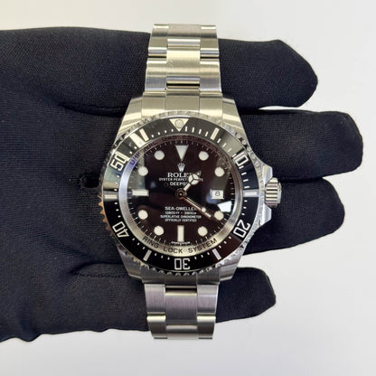 Rolex Sea-Dweller 44mm Black Dial Watch Ref# 116660 - Happy Jewelers Fine Jewelry Lifetime Warranty