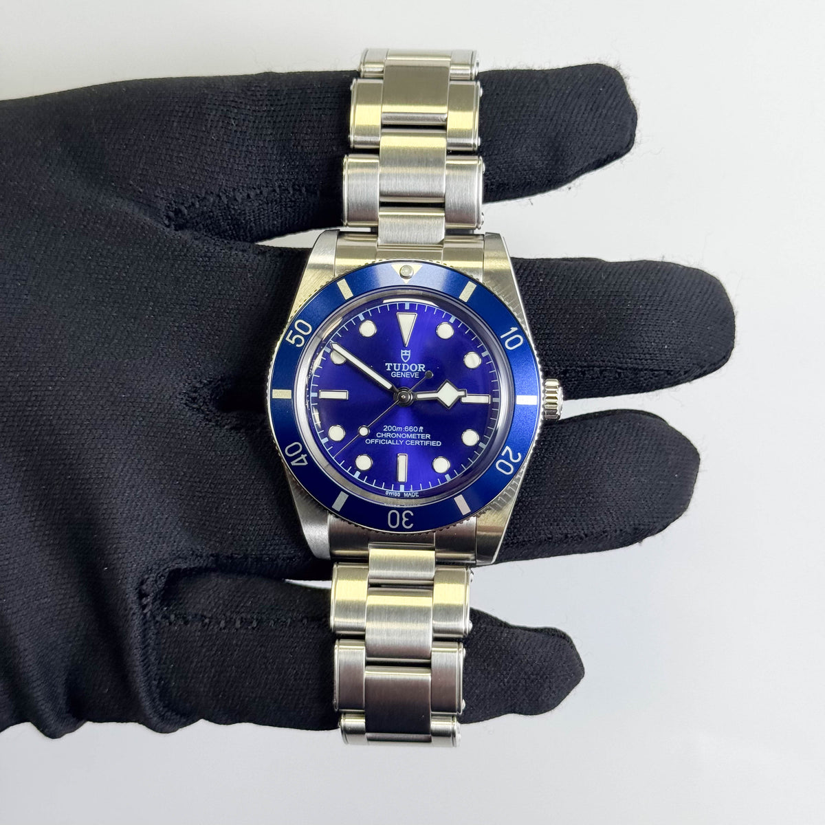 Tudor Black Bay 37mm Blue Dial Watch Ref# 79000B