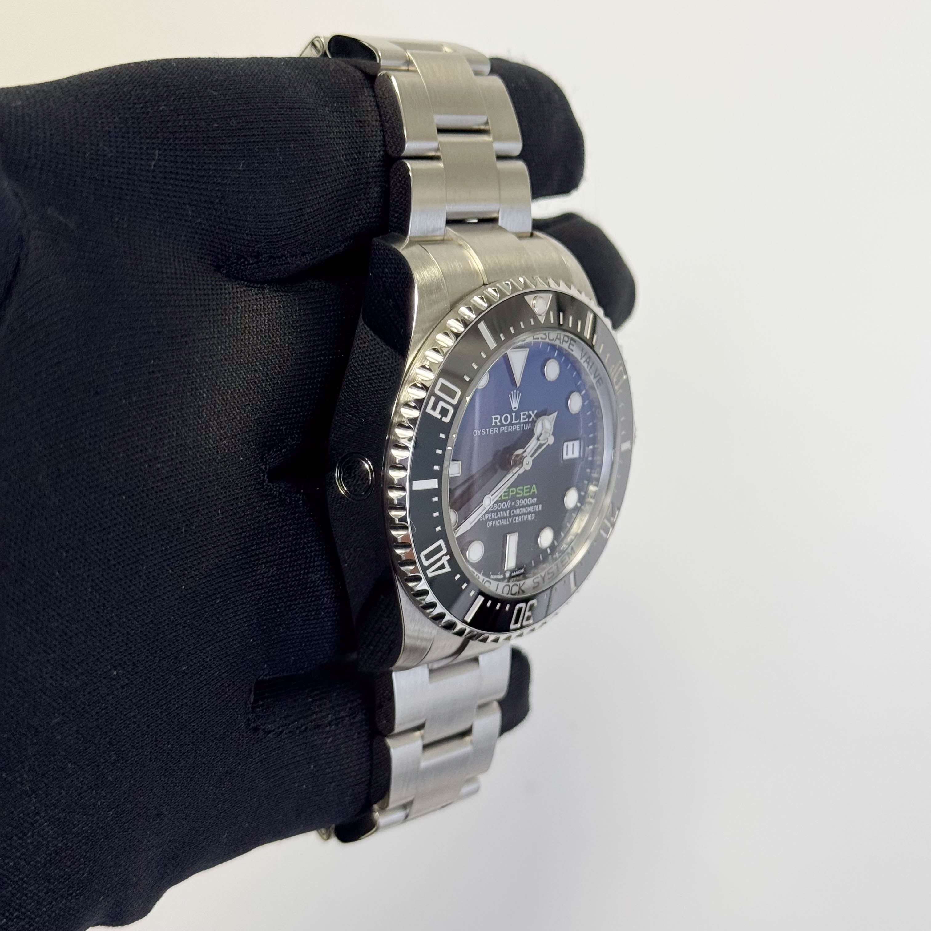 Rolex Sea-Dweller 44mm Black/Blue Dial Watch Ref# 136660 - Happy Jewelers Fine Jewelry Lifetime Warranty