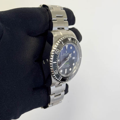 Rolex Sea-Dweller 44mm Black/Blue Dial Watch Ref# 136660 - Happy Jewelers Fine Jewelry Lifetime Warranty