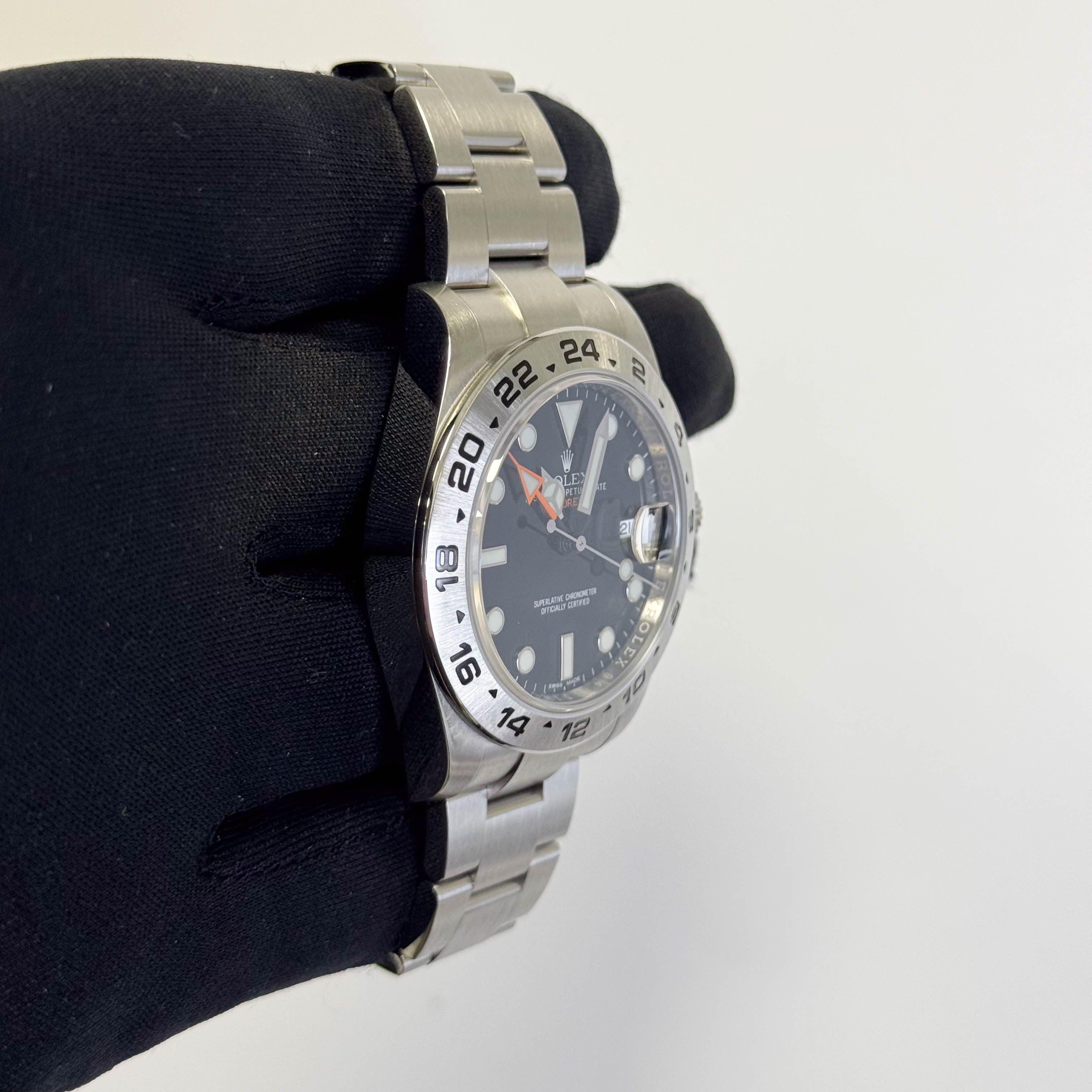 Rolex Explorer II 42mm Black Dial Watch Ref# 216570 - Happy Jewelers Fine Jewelry Lifetime Warranty