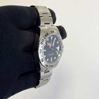Rolex Explorer II 42mm Black Dial Watch Ref# 216570 - Happy Jewelers Fine Jewelry Lifetime Warranty