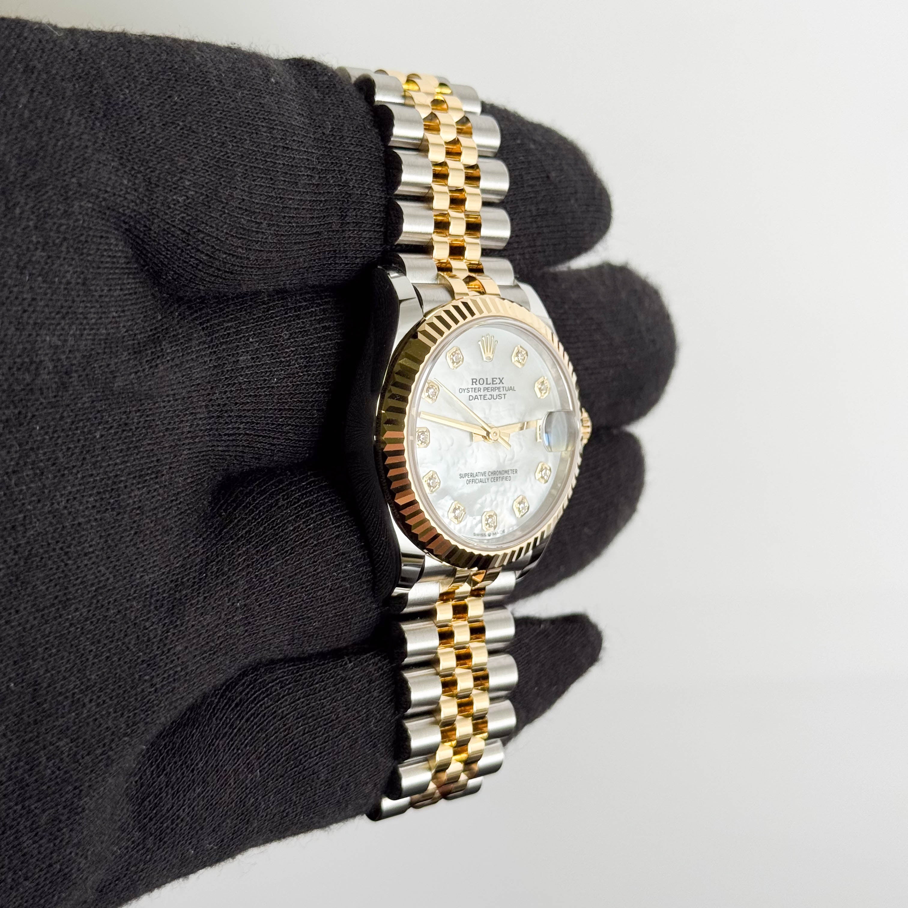 Rolex Datejust 31mm Mother Of Pearl Dial Watch Ref# 278273