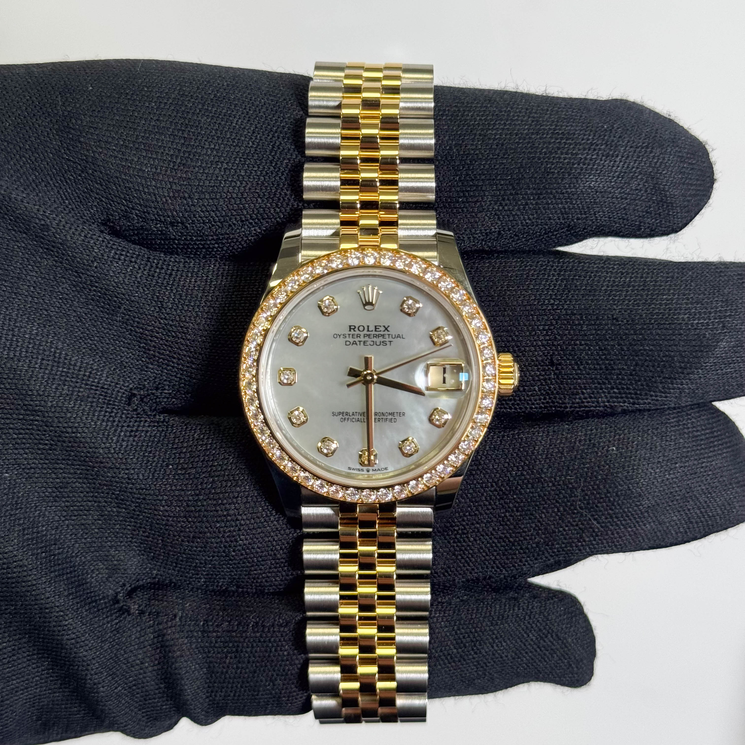 Rolex Datejust 31mm MOP Dial Watch Ref# 278383RBR - Happy Jewelers Fine Jewelry Lifetime Warranty