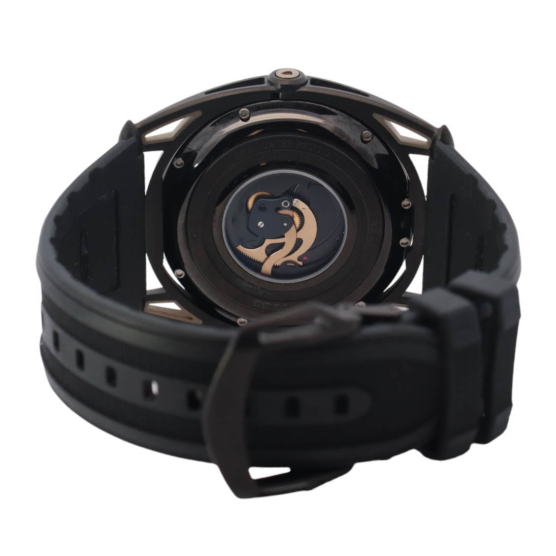 De Bethune DB28GS Grand Bleu Black Zirconium 44mm Blue/Black Skeleon Dial Watch Reference #: DB2GS - Happy Jewelers Fine Jewelry Lifetime Warranty