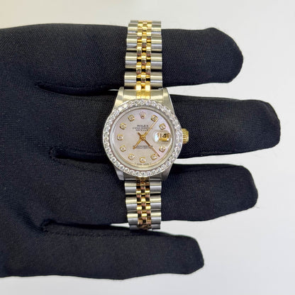 Rolex Datejust 26mm MOP Dial Watch Ref# 69173 - Happy Jewelers Fine Jewelry Lifetime Warranty