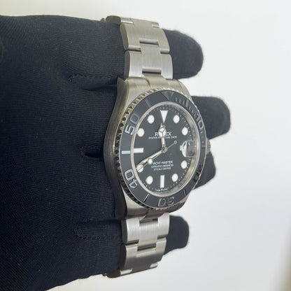 Rolex Yacht-Master 42mm Black Dial Watch Ref# 226627 - Happy Jewelers Fine Jewelry Lifetime Warranty