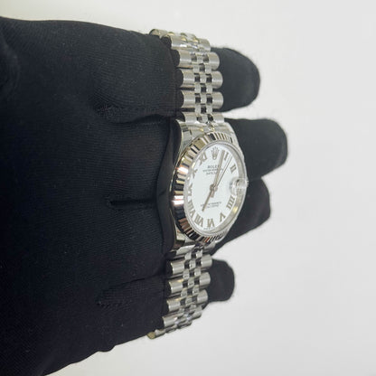 Rolex Datejust 31mm White Dial Watch Ref# 278274 - Happy Jewelers Fine Jewelry Lifetime Warranty