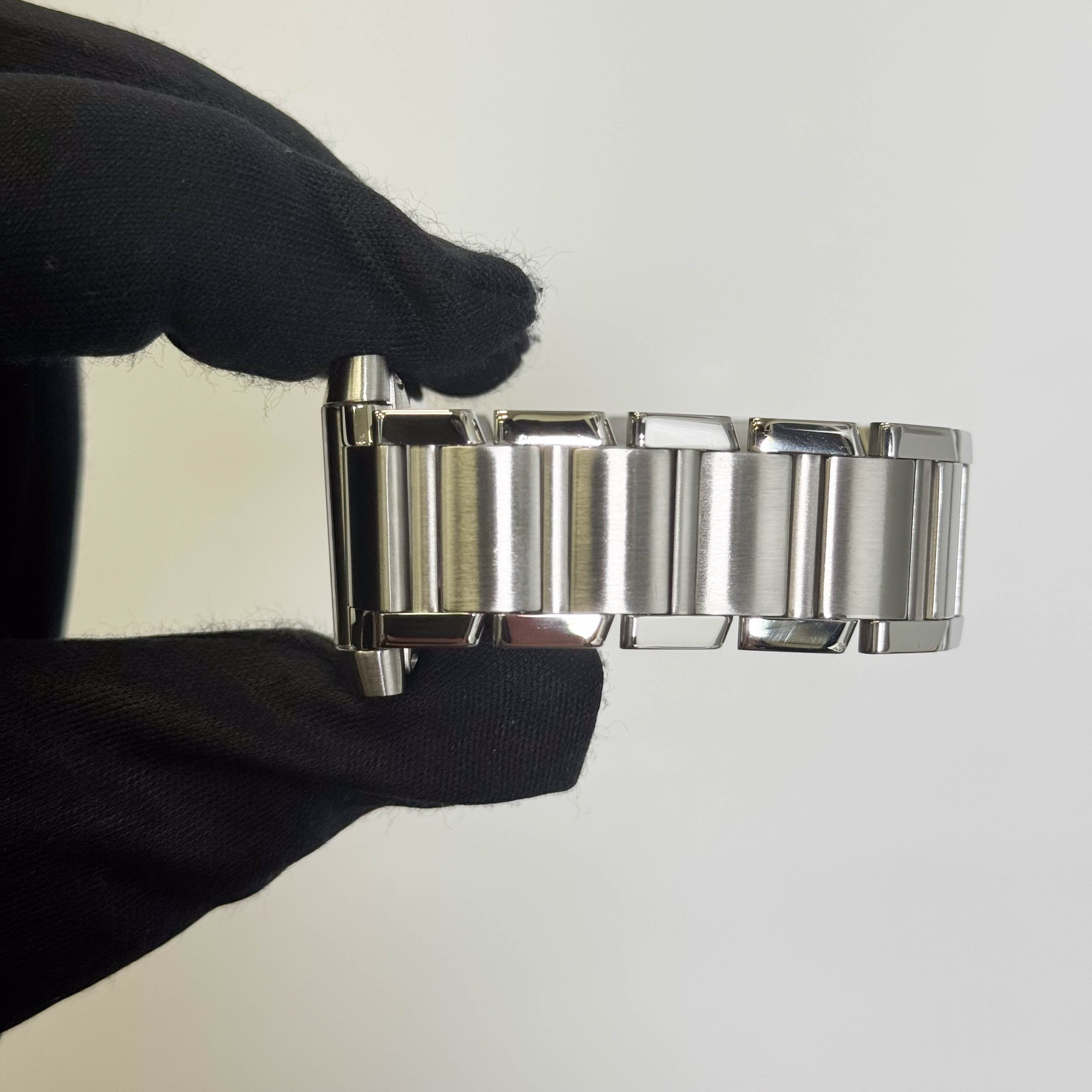 Cartier Tank Française Stainless Steel 28mm White Dial Watch Ref# W51002Q3 - Happy Jewelers Fine Jewelry Lifetime Warranty