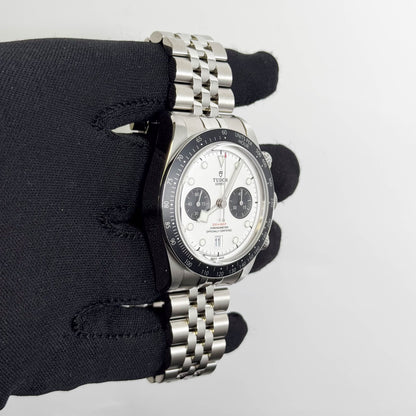 Tudor Black Bay Chrono 41mm White Dial Watch Ref# 79360N