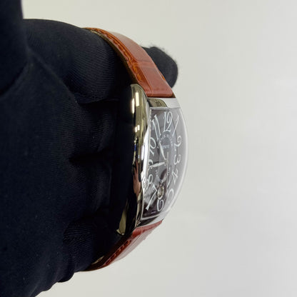Franck Muller Cintree Curvex 48.5 x 35 mm Brown Dial Watch Ref# 7880 SC DT - Happy Jewelers Fine Jewelry Lifetime Warranty