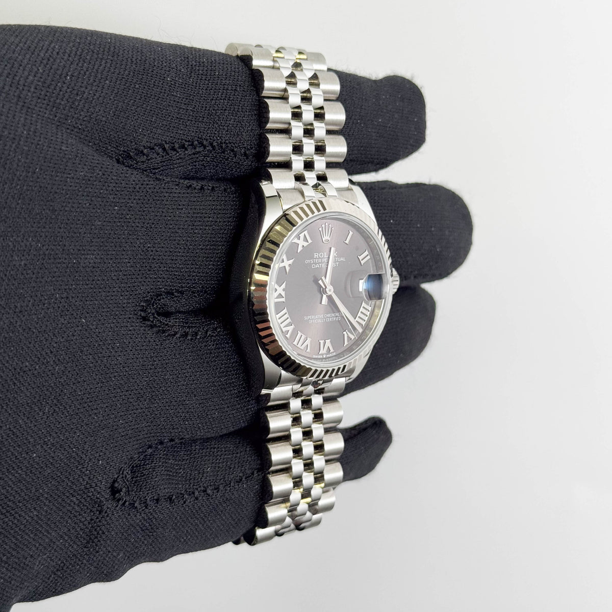 Rolex Datejust 31mm Rhodium Dial Watch Ref# 278274