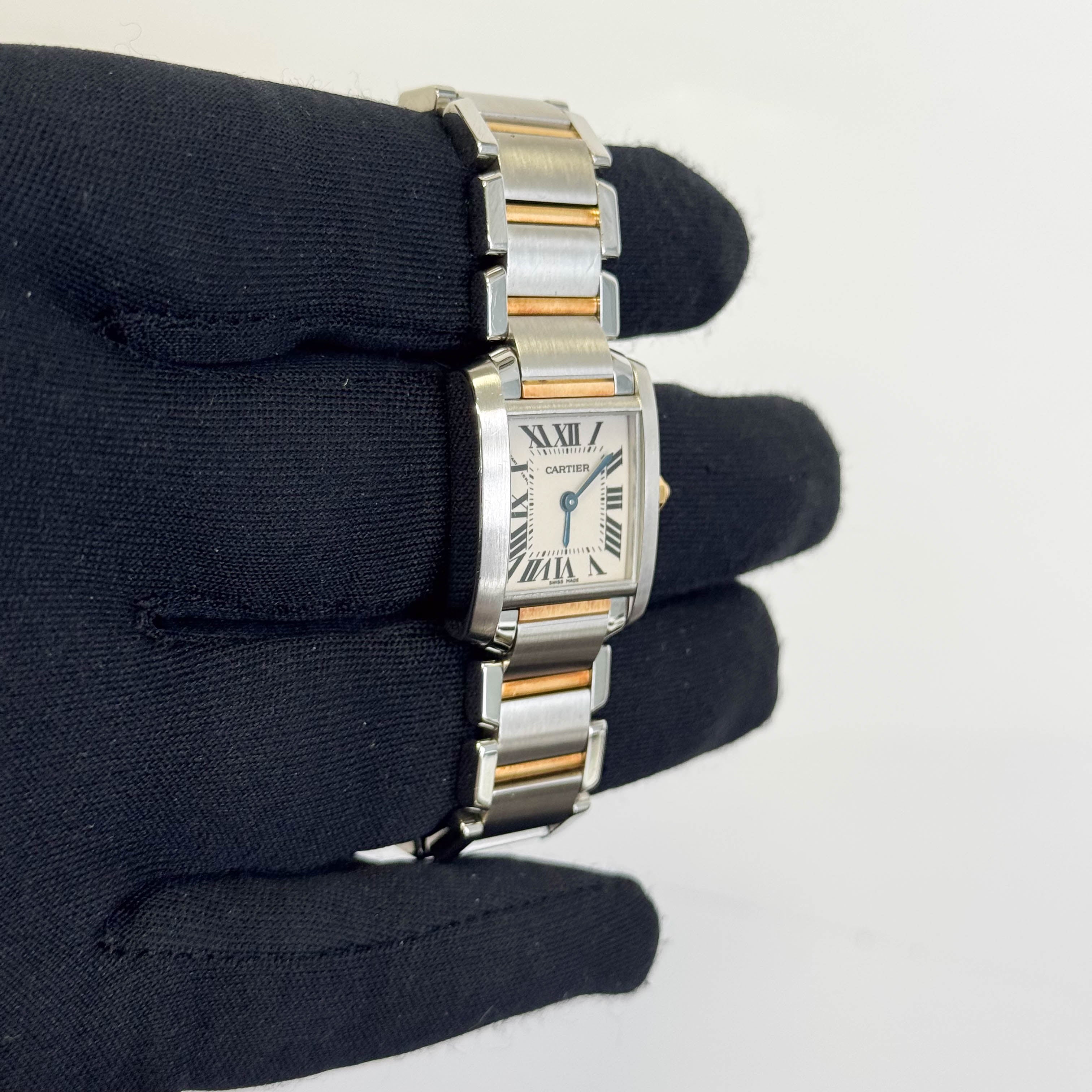 Cartier Tank 25x20mm White Dial Watch Ref# W51007Q4 - Happy Jewelers Fine Jewelry Lifetime Warranty