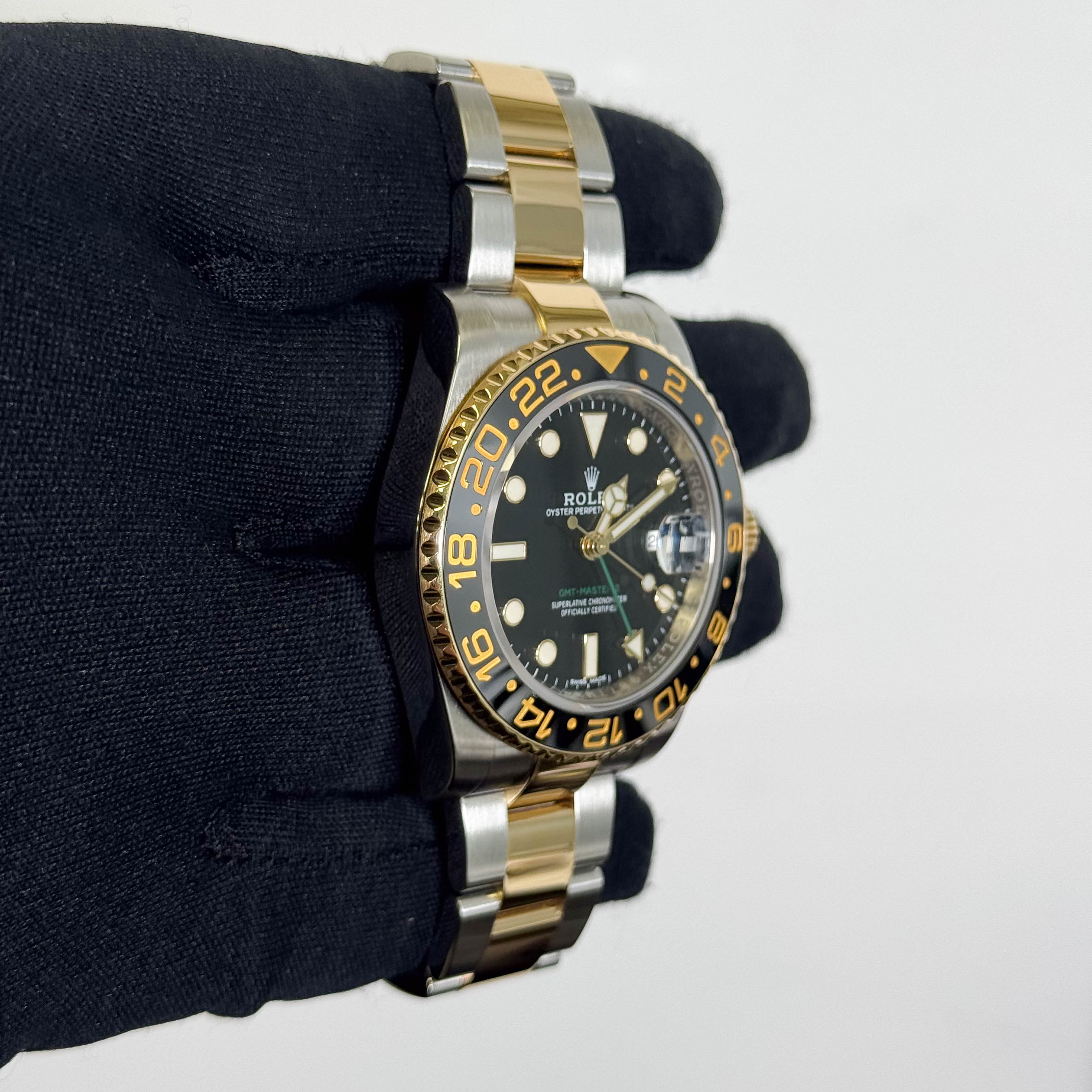 Rolex GMT-Master II 40mm Black Dial Watch Ref# 116713LN - Happy Jewelers Fine Jewelry Lifetime Warranty