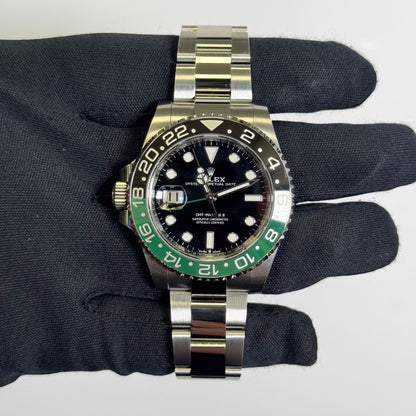 Rolex GMT-Master II 40mm Black Dial Watch Ref# 126720VTNR - Happy Jewelers Fine Jewelry Lifetime Warranty