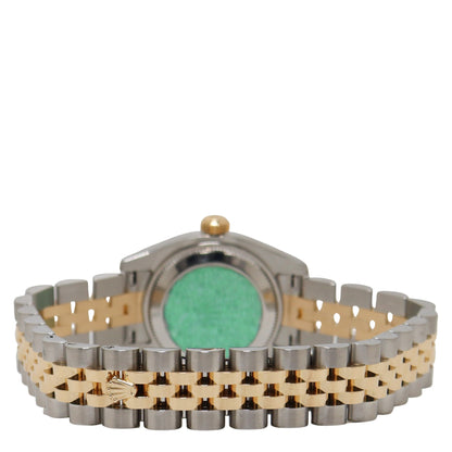 Rolex Datejust Two Tone Yellow Gold & Steel 26mm Champagne Diamond Dial Watch Reference#: 6917 - Happy Jewelers Fine Jewelry Lifetime Warranty