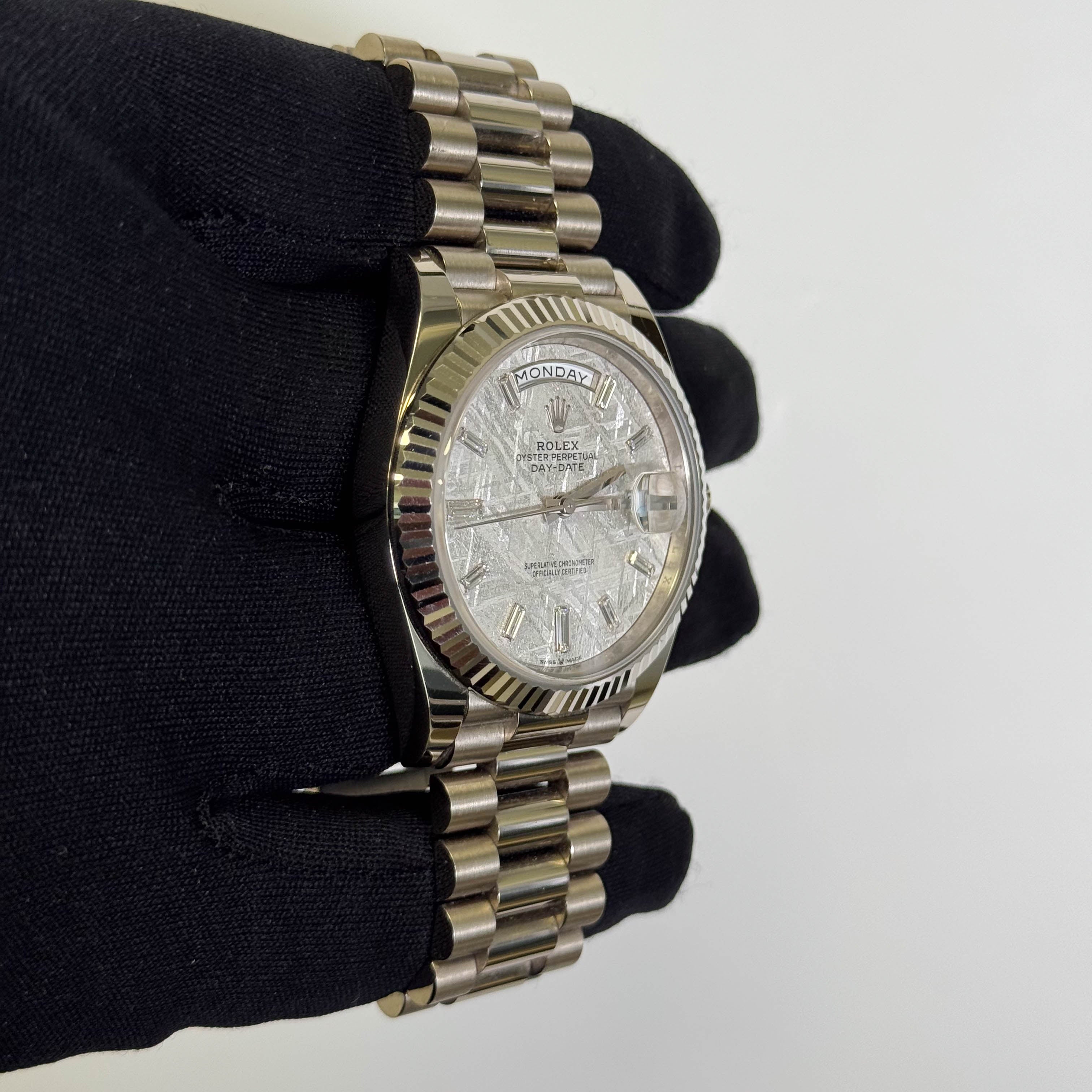 Rolex Day-Date 40mm Meteorite Dial Watch Ref# 228239