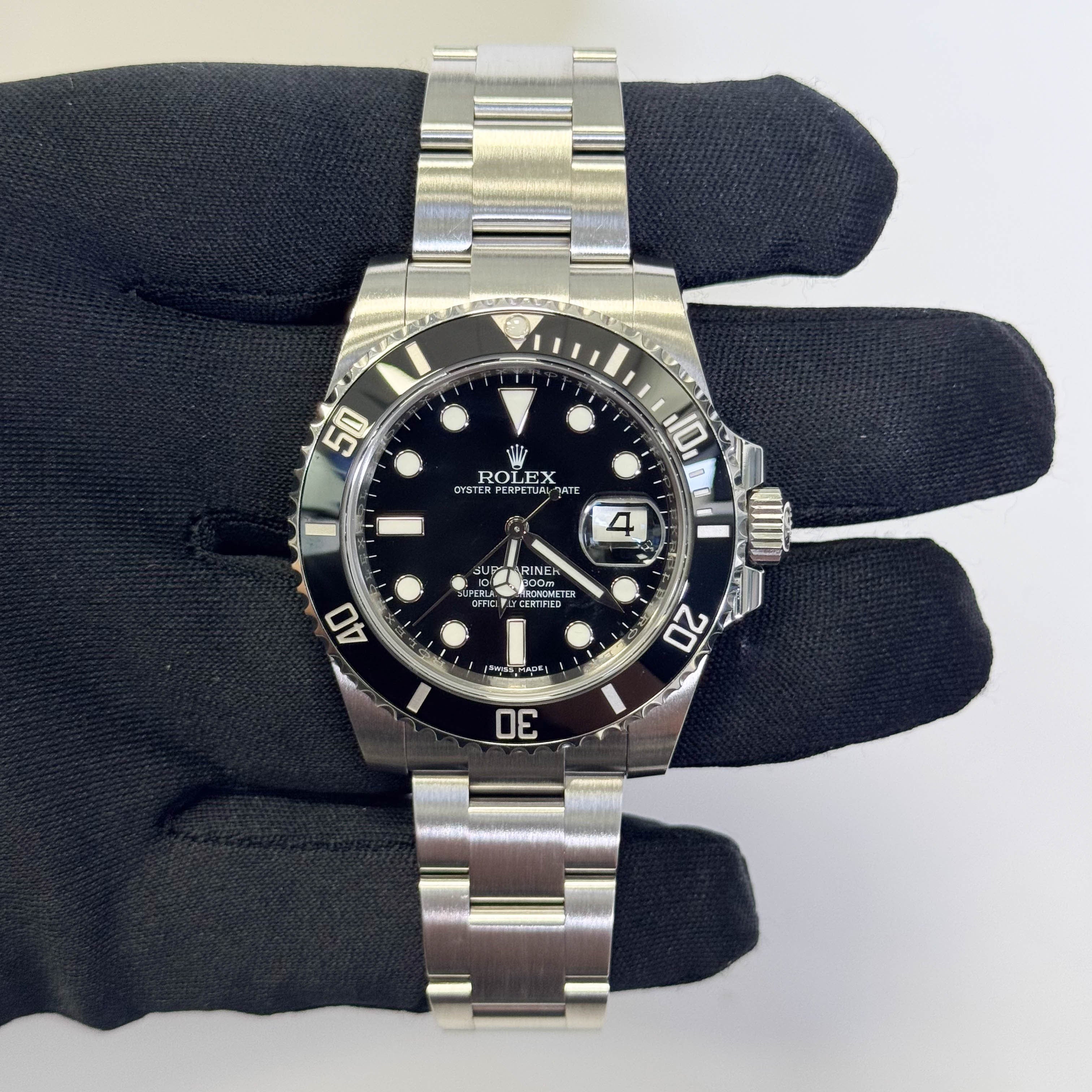 Rolex Submariner 40mm Black Dial Watch Ref# 116610LN - Happy Jewelers Fine Jewelry Lifetime Warranty