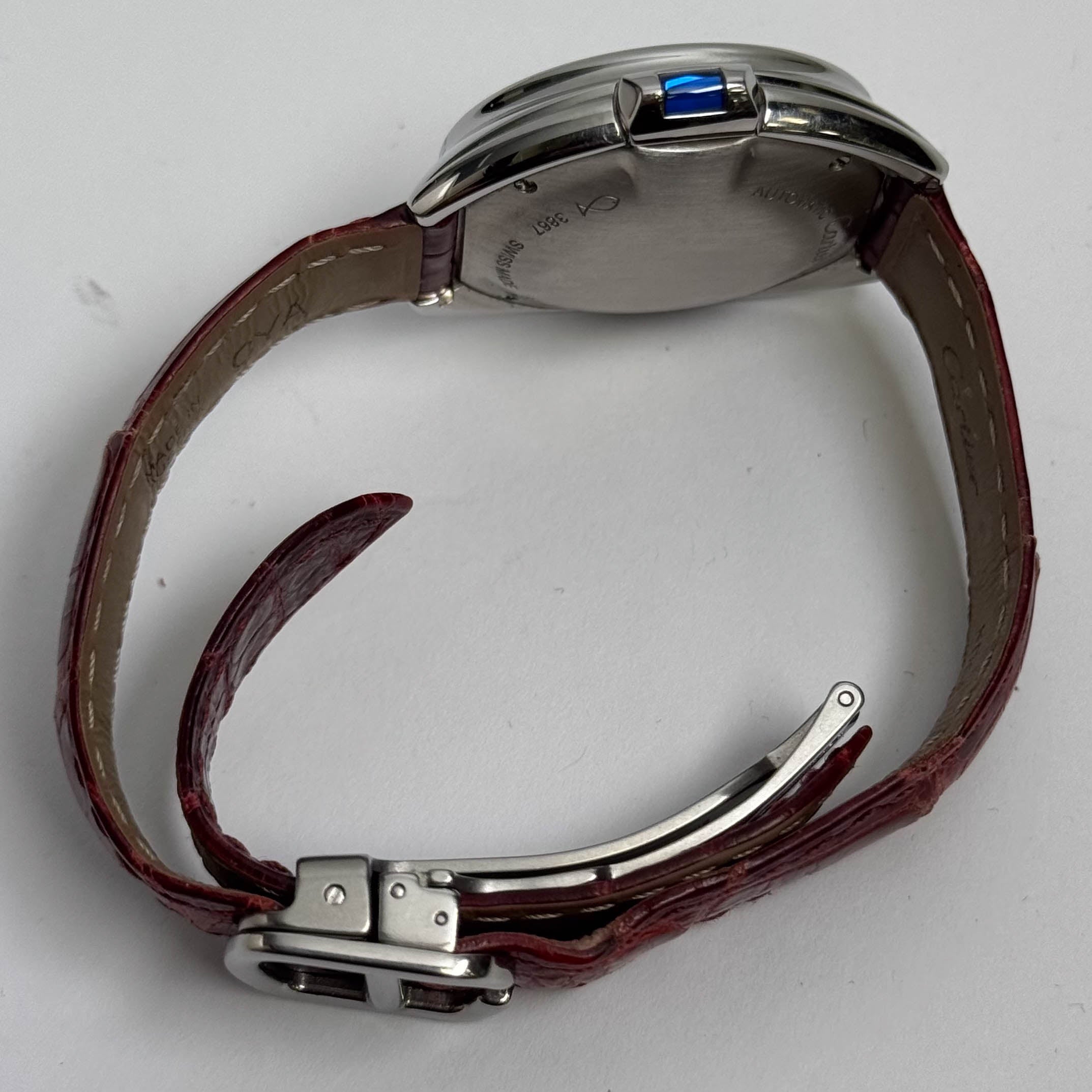 Cartier Cle De 31mm Silver Dial Watch Ref# WSCL0016 - Happy Jewelers Fine Jewelry Lifetime Warranty