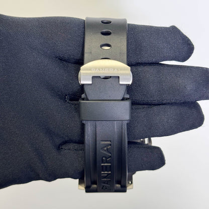 Panerai Luminor Submersible 44mm Black Dial Watch Ref# PAM00025 - Happy Jewelers Fine Jewelry Lifetime Warranty