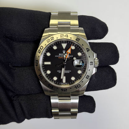 Rolex Explorer II 42mm Black Dial Watch Ref# 216570