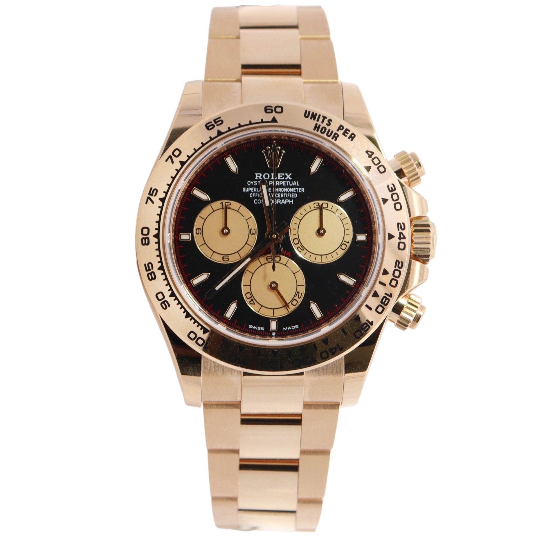 Rolex Daytona 40mm Black Dial Watch Ref# 126508 - Happy Jewelers Fine Jewelry Lifetime Warranty