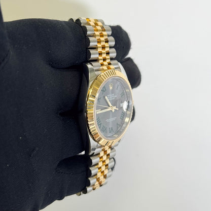 Rolex Datejust 41mm Wimbledon Dial Watch Ref# 126333 - Happy Jewelers Fine Jewelry Lifetime Warranty