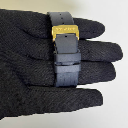 Audemars Piguet Royal Oak Offshore 37mm Blue Dial Watch Ref# 26231BA.ZZ.D027CA.01