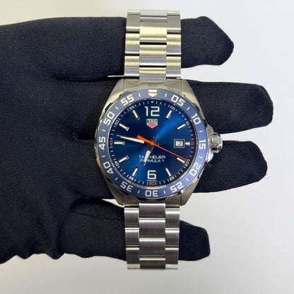 Tag Heuer Formula One 43mm Blue Dial Watch Ref# WAZ1010.BA0842 - Happy Jewelers Fine Jewelry Lifetime Warranty
