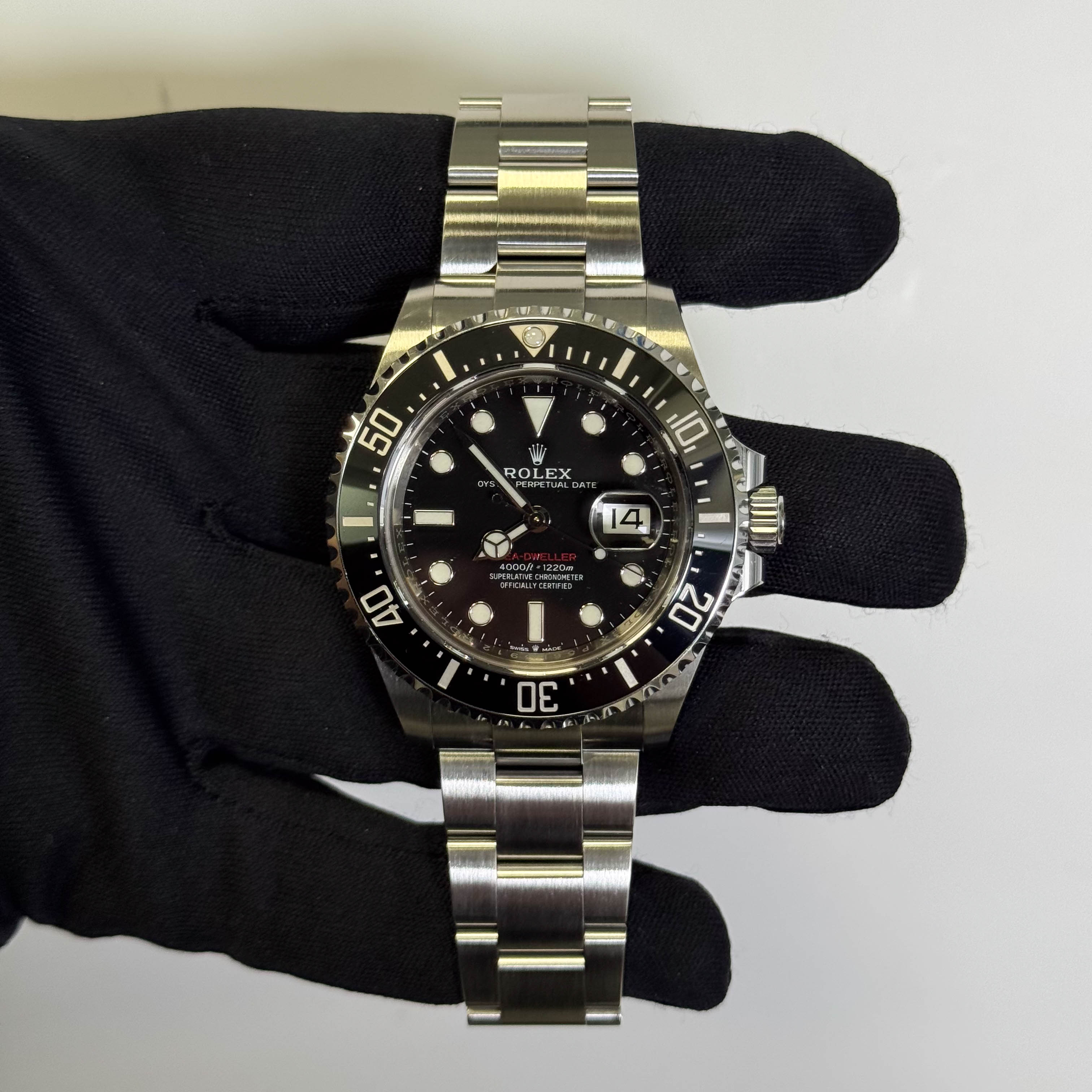 Rolex Sea-Dweller 43mm Black Dial Watch Ref# 126600