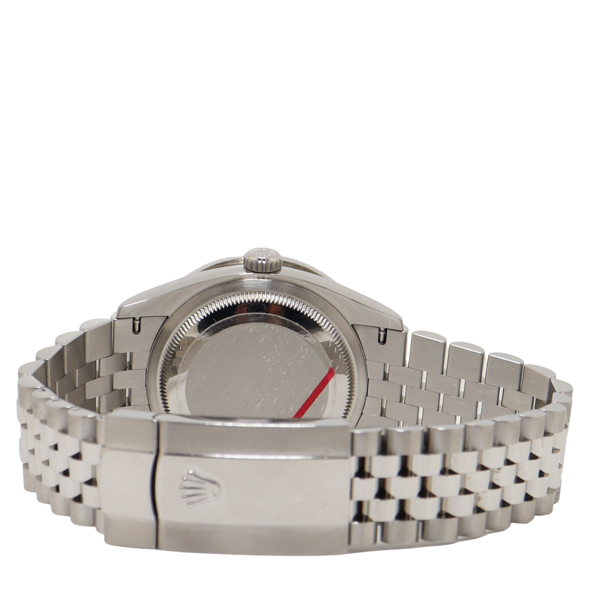 Rolex Datejust Stainless Steel 36mm White Roman Numerals Dial Watch Reference#: 126200 - Happy Jewelers Fine Jewelry Lifetime Warranty