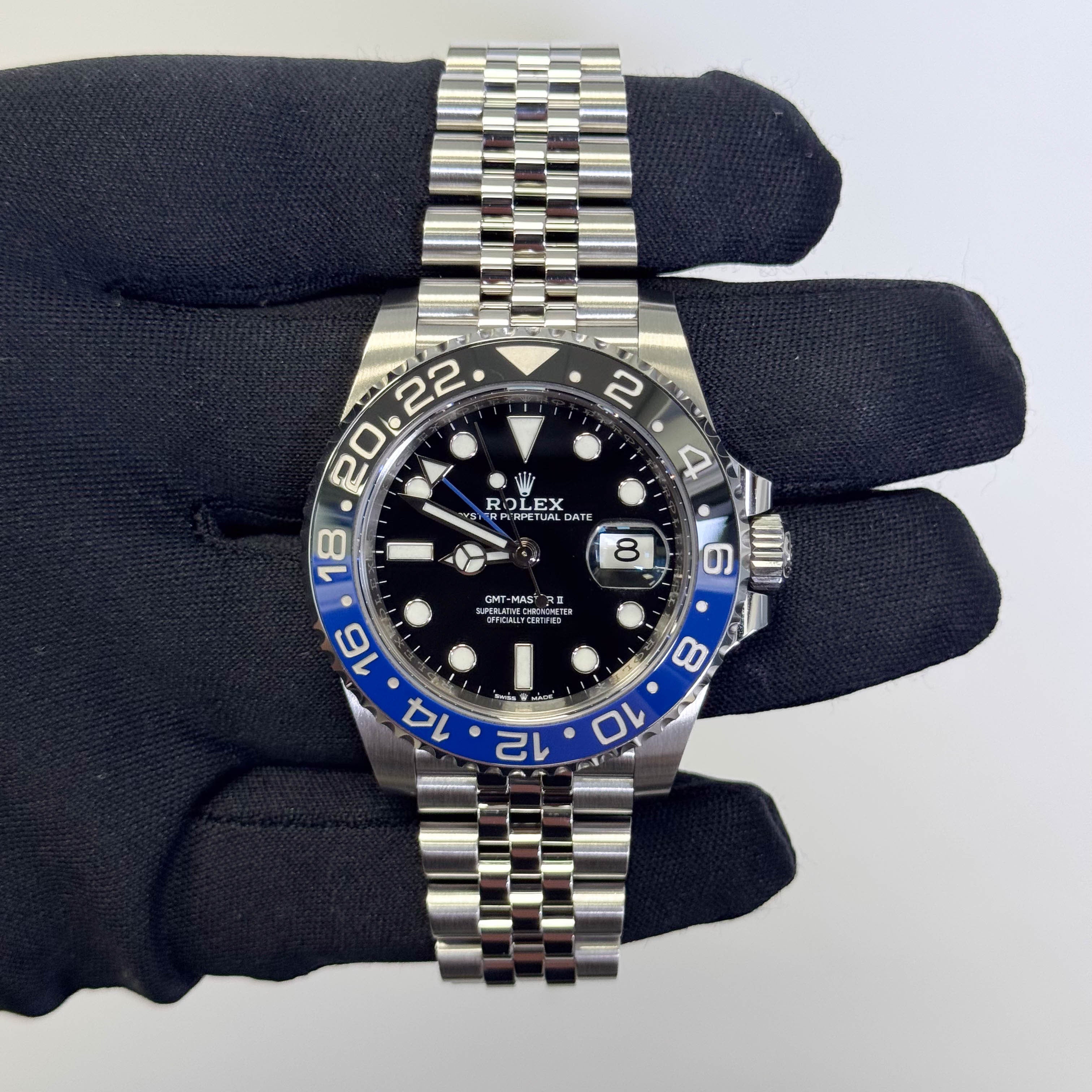 Rolex GMT Master II 40mm Black Dial Watch Ref# 126710BLNR - Happy Jewelers Fine Jewelry Lifetime Warranty