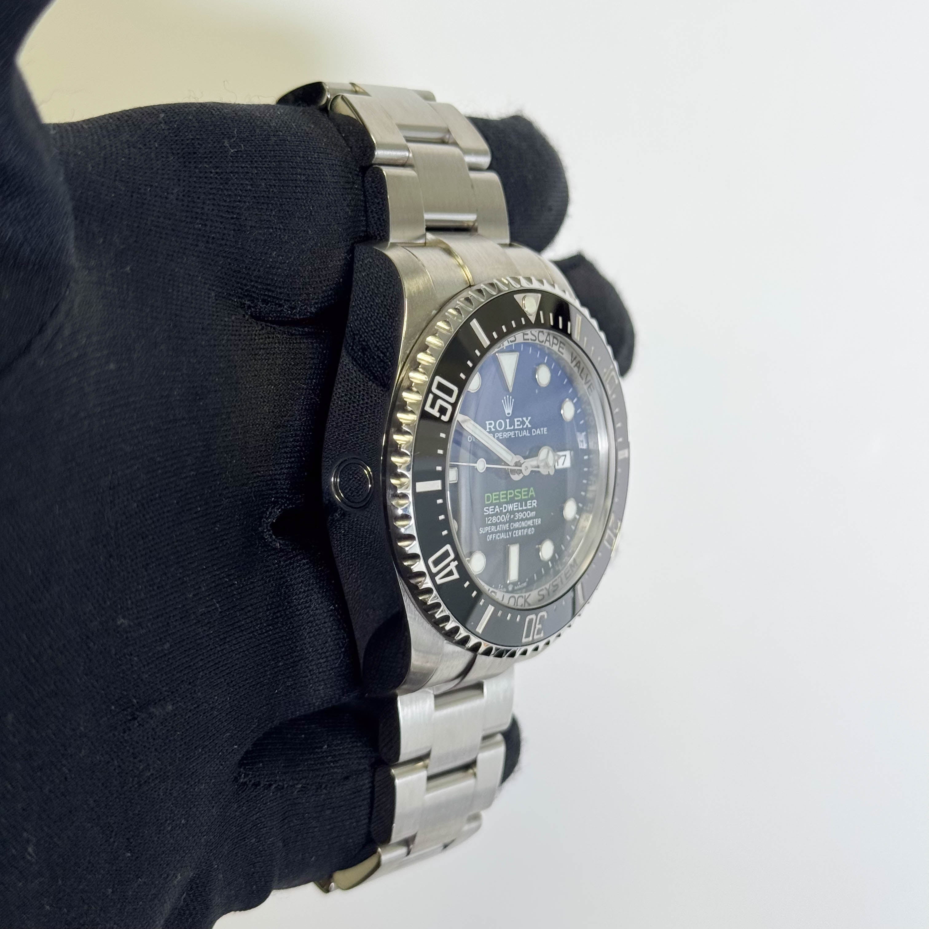 Rolex Sea-Dweller 44mm Black/Blue Dial Watch Ref# 136660 - Happy Jewelers Fine Jewelry Lifetime Warranty