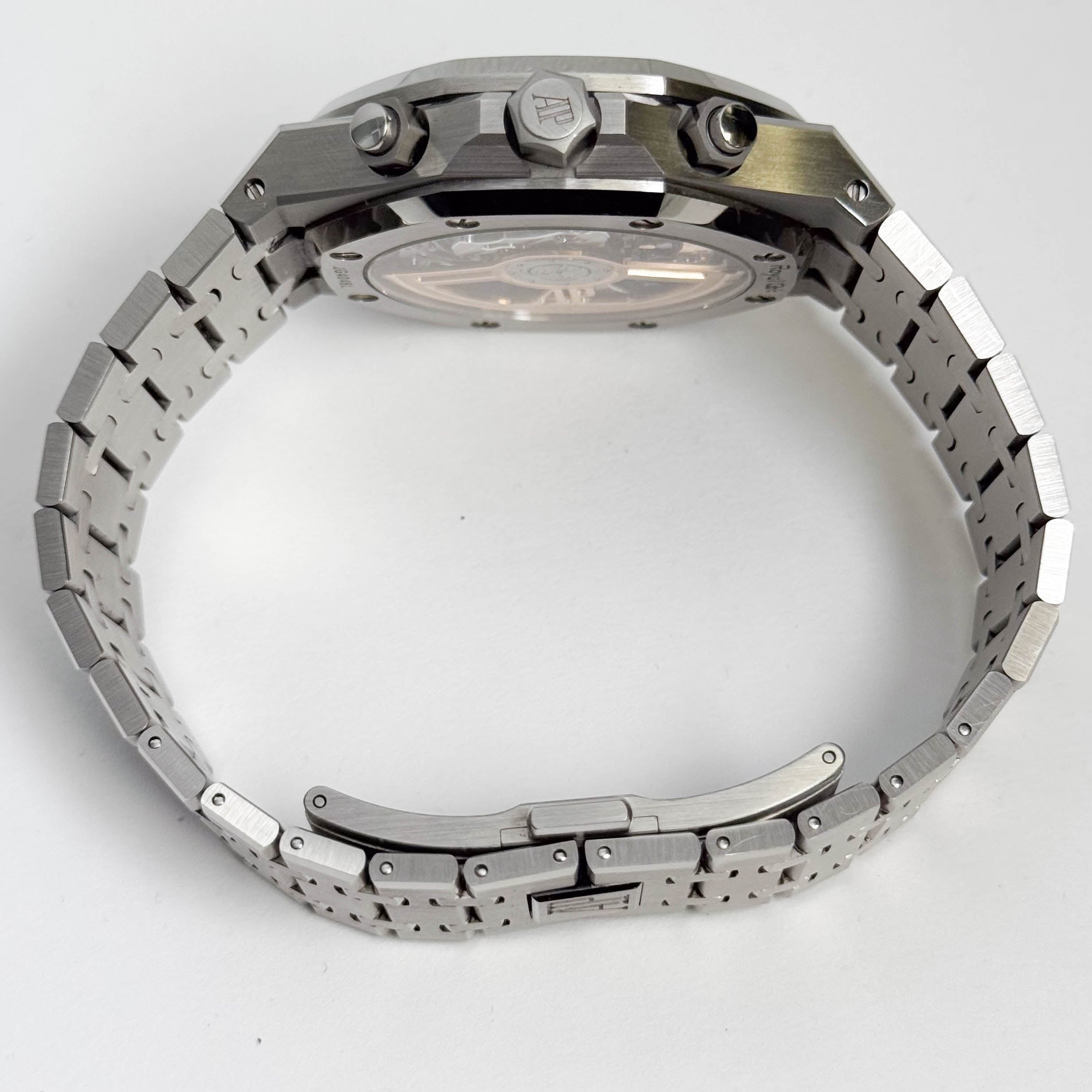 Audemars Piguet Royal Oak 41mm Silver Dial Watch Ref# 26240ST.OO.1320ST.07 - Happy Jewelers Fine Jewelry Lifetime Warranty
